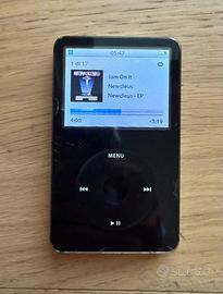 Apple iPod 5ª Gen.  60GB nero, modello A1136.