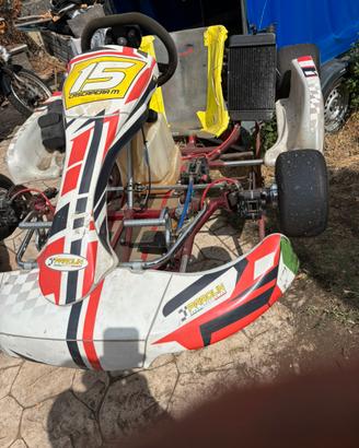 Kart 125 kz Parolin motore TM