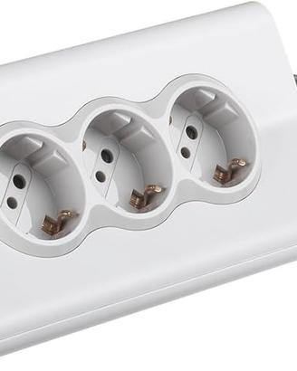 Multipresa + interrutore 3 prese schuko 2 usb
