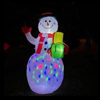 Pupazzo di Neve gonfiabile luminoso da esterno Led