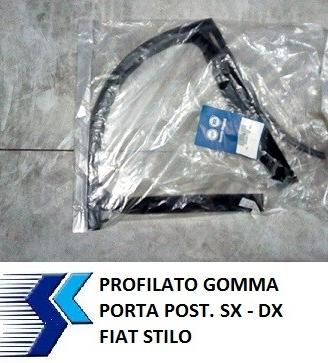 PROFILATO GOMMA POST. SX E DX FIAT STILO
