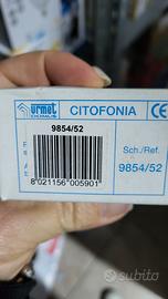 suoneria buzzer 9854/52