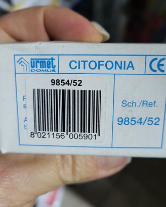 suoneria buzzer 9854/52
