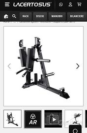 LACERTOSUS LANDMINE SQUAT WISHBONE