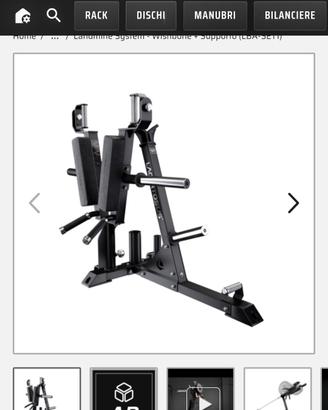LACERTOSUS LANDMINE SQUAT WISHBONE