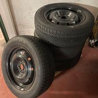 Cerchi 6.5x16 / 5 fori / ET48 con gomme invernali