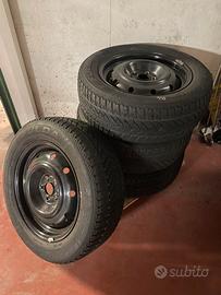 Cerchi 6.5x16 / 5 fori / ET48 con gomme invernali