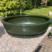 Vaso per bonsai completo di sottovaso