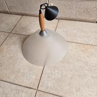 lampadario in legno e vetro stille moderno 