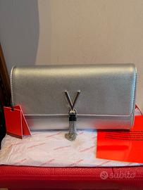 Pochette nuova argento Mario Valentino