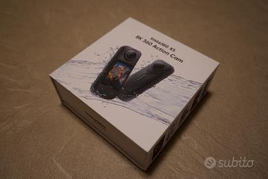 Insta360 x5 8k action cam + accessori