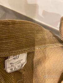 Pantalone equitazione in velluto