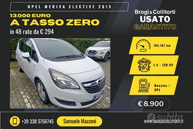 Opel Meriva 1.4 elective gpl-tech