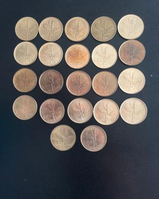 Italia Lire 20 Ramo di quercia