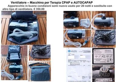 Macchina per Terapia CPAP e AUTOCAPAP