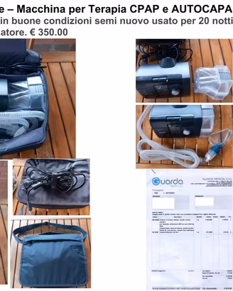 Macchina per Terapia CPAP e AUTOCAPAP