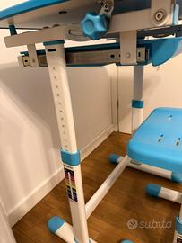SCRIVANIA PER BAMBINI CON SEDIA COORDINATA