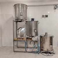 Impianto Produzione Birra 200 Litri Polsinelli