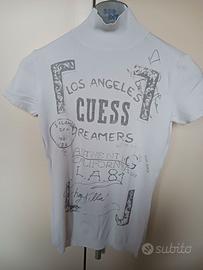 Felpa leggera S/M color crema marca Guess tg.S