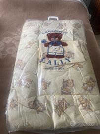 piumone e paracolpi lettino per bambini