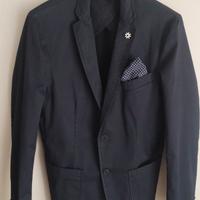 Giacca uomo blu nuova marchio Buschi Ita