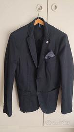 Giacca uomo blu nuova marchio Buschi Ita