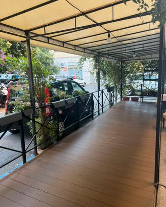 GAZEBO IN FERRO   BATTUTO CON TENDA