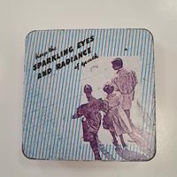 Scatoletta vintage in metallo Made in Japan