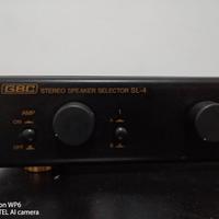 SELETTORE GBC PER 4 COPPIE DI DIFFUSORI AUDIO