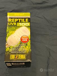 Exo Terra Lampada UVB 100 per terrari