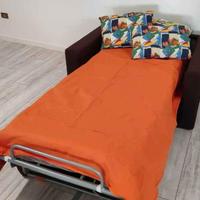 Poltrona letto in tessuto