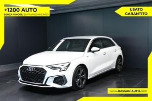 AUDI A3 Sportback 30 TDI 116CV S tronic S line