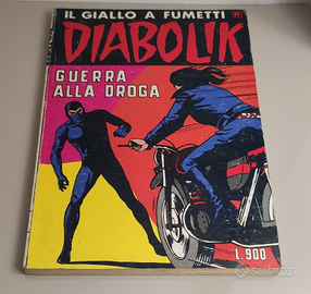 Diabolik R n. 202 Guerra alla Droga