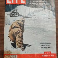 Life magazine originale Conquest of k2 1954
