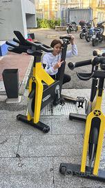 Bike spinning senza pc technogym