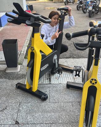 Bike spinning senza pc technogym