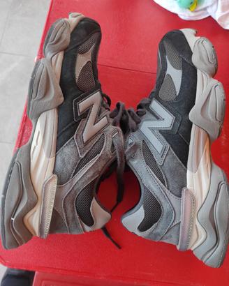 scarpette new balance 9060 n 44 grigio e nero 