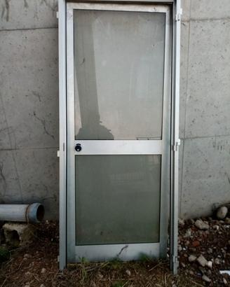 porta in alluminio 