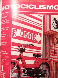 Rivista MOTOCICLISMO numero 1 del 1971