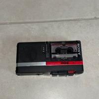 Registratore micro cassette della sony