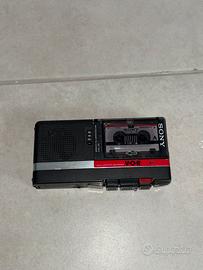Registratore micro cassette della sony