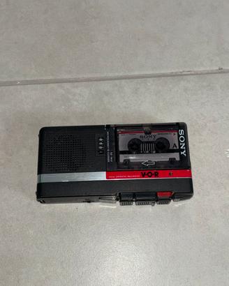 Registratore micro cassette della sony