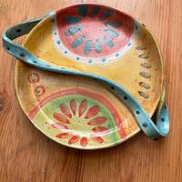 Piatto rotondo Modigliani- Via Condotti Roma