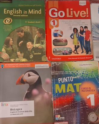 Lotto libri scolastici superiori/medie (agraria)