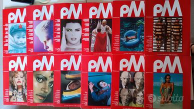 Lotto 12 riviste NUOVE Panorama mes+raccoglitore 