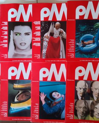 Lotto 12 riviste NUOVE Panorama mes+raccoglitore 
