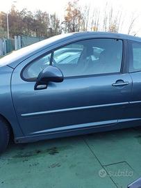Porta anteriore sx nuda PEUGEOT 207 del 2007