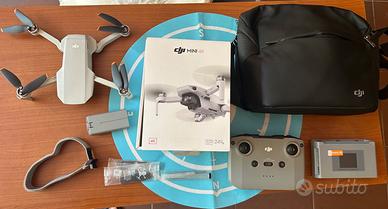 DJI Mini 4K Pari al Nuovo, borsa + Hub di ricarica