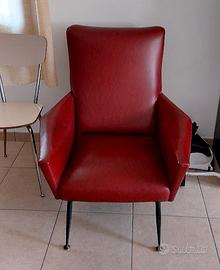 poltroncine in pelle