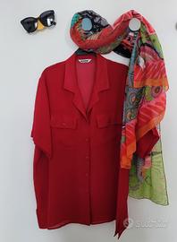camicia taglia unica, marchio Donna Seta 